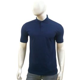 Plain Navy Blue Polo Shirt