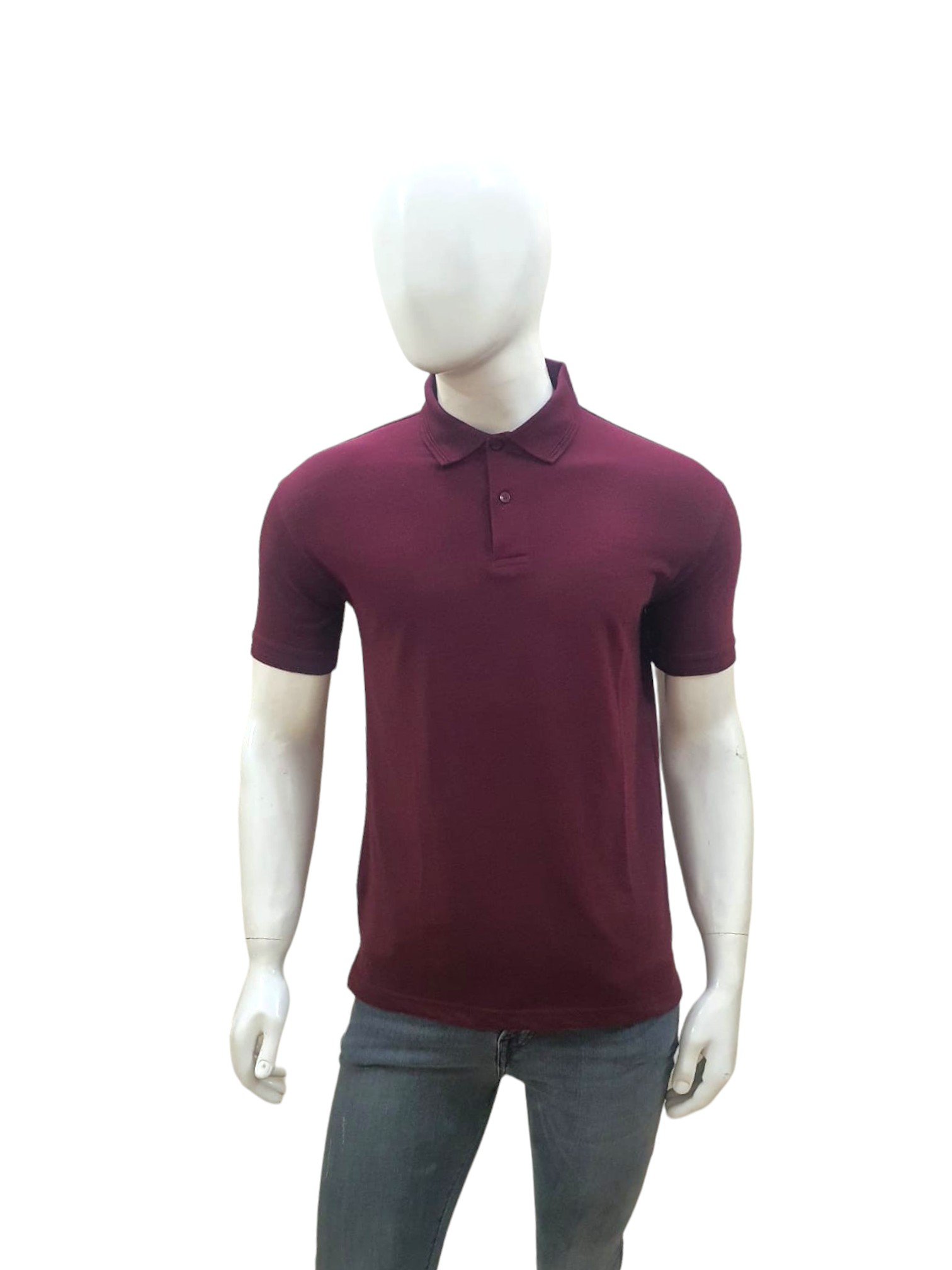 Plain Burgundy Polo Shirt Plain Burgundy Polo Shirt