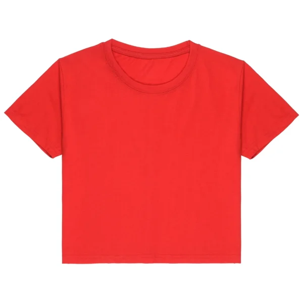 Womens Croptop Orange