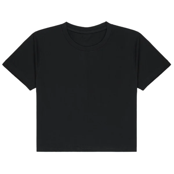 Womens Croptop Black