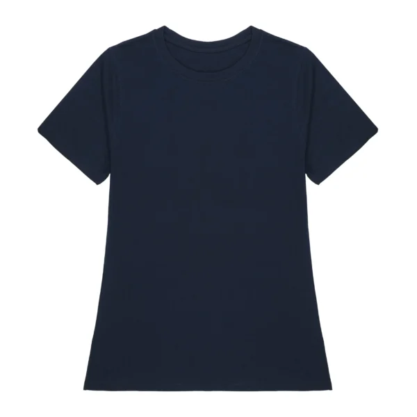 Womens T Shirt Half Sleeves Blue