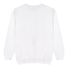 Buy Plain White Sweatshirt in bulk at Wholesale Rate